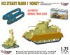 Mirage Hobby 720006 M3 STUART Mk I 'HONEY' light tank (1/72) Harcjármű makett