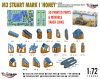 Mirage Hobby 720006 M3 STUART Mk I 'HONEY' light tank (1/72) Harcjármű makett