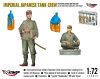 Mirage Hobby 720014 WW2 IMPERIAL JAPANESE ARMY TANK CREW (1/72) Figura makett