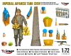 Mirage Hobby 720014 WW2 IMPERIAL JAPANESE ARMY TANK CREW (1/72) Figura makett