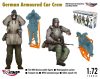 Mirage Hobby 720015 German Army Armoured Car Crew Winter 1944/45 (1/72) Figura makett
