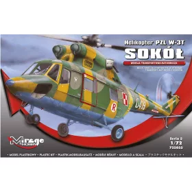   Mirage Hobby 725055 Multi-task Helicopter PZL W-3t Sokół [Transport And Rescue Version] (1/72) Helikopter makett