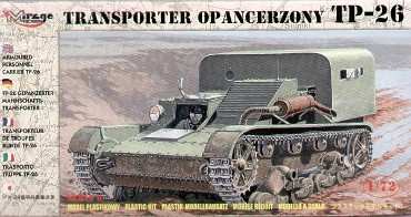 Mirage Hobby 72608 TP-26 ARMOURED PERSONNEL CARRIER (1/72) Harcjármű makett