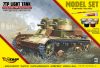 Mirage Hobby 835094 [MODEL SET] 7TP Light Tank  'TWIN TURRET' (1/35) Harcjármű makett