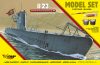 Mirage Hobby 840066 [MODEL SET] 'U23' (German Submarine WW II type IIB) (1/400) Tengeralattjáró makett