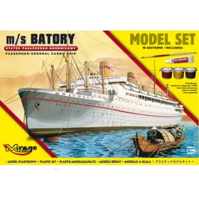   Mirage Hobby 850091 [MODEL SET] m/s BATORY (Trans-Atlantic Passenger-General Cargo Ship) (1/500) Hajó makett