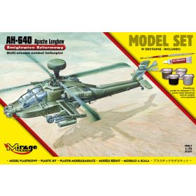  Mirage Hobby 872091 [MODEL SET] AH-64D APACHE Longbow (1/72) Helikopter makett
