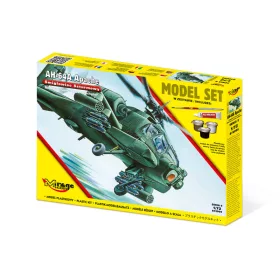   Mirage Hobby 872094 [MODEL SET] AH-64 A Apache (1/72) Helikopter makett
