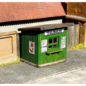 Model Scene 91530 Wooden kiosk 1:120 (kit) - Trafik (TT)