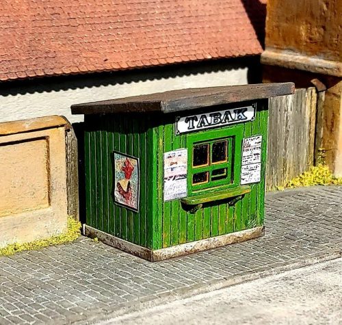 Model Scene 91530 Wooden kiosk 1:120 (kit) - Trafik (TT)