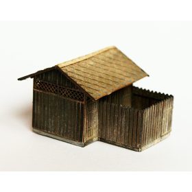 Model Scene 91551 Vidéki állomási WC peronra (TT)