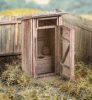 Model Scene 94501 Outhouse (kit) 1:45 / 1:48 - Kerti WC (0) - építőkészlet