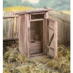   Model Scene 96501 Outhouse (kit) 1:160 - Kerti WC (N) - építőkészlet
