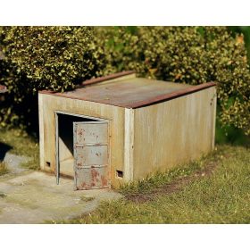   Model Scene 96509 Old garage 1:160 (kit) - Régi garázs (N) - építőkészlet