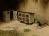 Model Scene 96523 Farme Yard 1:160 (kit) - Vidéki háziállattartó épületek (N) - építőkészlet