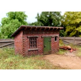   Model Scene 96527 Brick shed 1:160 (kit) - Tárolóépület téglából (N)