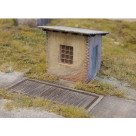   Model Scene 98504 Old weight station 1:87 (kit) - Régi mérlegház (H0) - építőkészlet