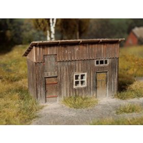   Model Scene 98506 Wooden shed 1:87 (kit) - Pajtaépület (H0 - építőkészlet