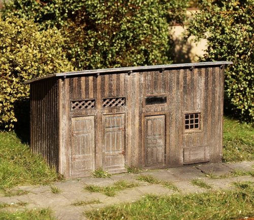 Model Scene 98508 Shed for materials 1:87 (kit) - Fészer (H0) - építőkészlet