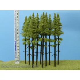   Model Scene MK150 Larch with trunk 140-160 mm (5x) - Magasnövésű fenyőfa, 140-150 mm (5 db)