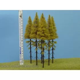   Model Scene MK204 Larch with trunk - autumn 180-220 mm (5x) - Magasnövésű fenyőfa, őszi, 180-220 mm (5 db)