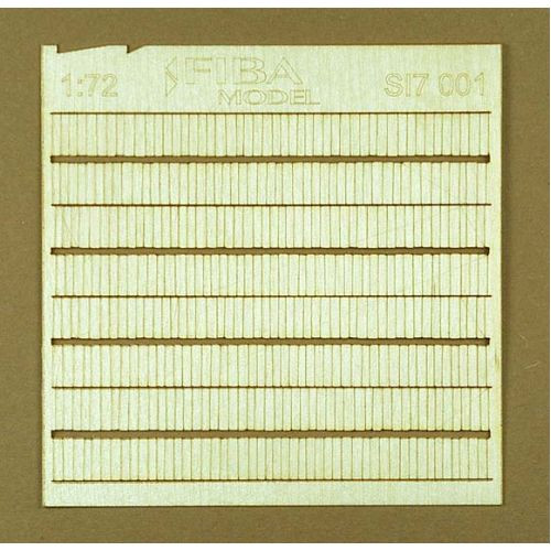 Model Scene SI7-001 Wooden shingles - Fazsindely 1/72