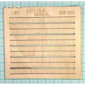   Model Scene SI8-002 Wooden shingles - Fazsindely szögekkel 1/87