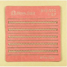   Model Scene SI8-003 Roof tiles - Fazsindely, hódfarok mintás 1/87