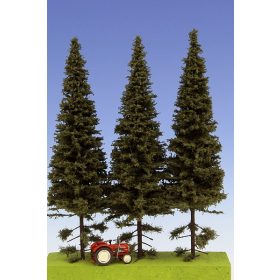   Model Scene SK202 Spruce with short trunk 200 mm (3x) - Magasnövésű fenyőfa, 200 mm (3 db)