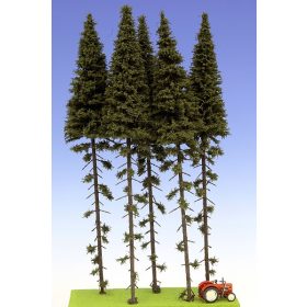   Model Scene SK300 Spruce with trunk 300 mm (5x) - Magasnövésű fenyőfa, 300 mm (5 db)