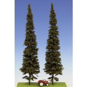   Model Scene SK302 Spruce with short trunk 300 mm (2x) - Magasnövésű fenyőfa, 300 mm (2 db) 