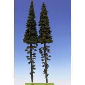   Model Scene SK4400 Spruce with trunk 400 mm (2x) - Magasnövésű fenyőfa, 400 mm (2 db)
