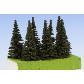 Model Scene SM070 Spruce 70 mm (7x) - Lucfenyő 70 mm (7 db)