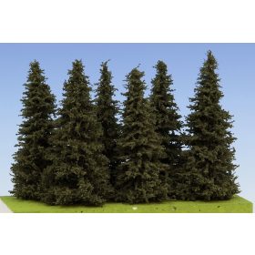   Model Scene SM100 Spruce 100 mm (6x) - Lucfenyő 100 mm (6 db)