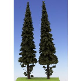   Model Scene SM4300 Spruce with short trunk 300mm (2x) - Rövid törzsű lucfenyő, 300 mm (2 db)