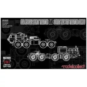  Modelcollect MA72009 USA M983A2 HEMTT Tractor and Soviet MAZ 7410 tractor COMBO 1/72 katonai jármű makett