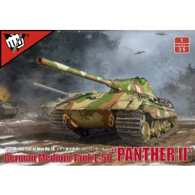   Modellcollect UA35001 German Medium tank E-50 "Panther II" 1/35 harckocsi makett