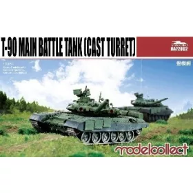   Modelcollect UA72002 Russian T-90 Main Battle Tank (cast turret) 1/72 harckocsi makett