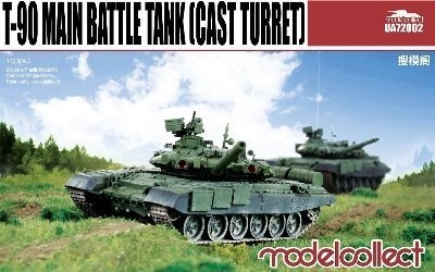 Modelcollect UA72002 Russian T-90 Main Battle Tank (cast turret) 1/72 harckocsi makett