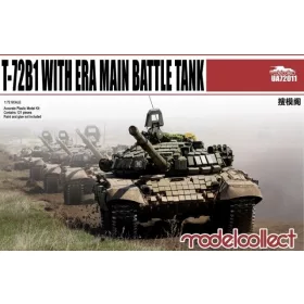   Modelcollect UA72011 T-72B1 with ERA main battle tank 1/72 harckocsi makett