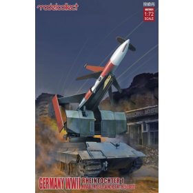   Modelcollect UA72031 Germany WWII Rheintochter 1 Movable Missile Launcher with E50 Body 1/72 harcjármű makett