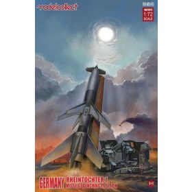   Modelcollect UA72072 Germany Rheintochter 1 missile launching position 1+1 1/72 katonai makett