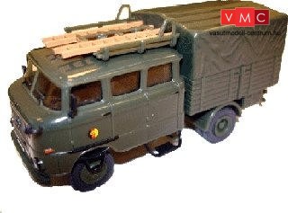 ModellTec 19500003 IFA W50L duplakabinos katonai teherautó, NVA (H0)