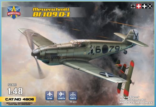 Modelsvit 4806 Messerschmitt Bf 109D-1 1:48 repülőgép makett