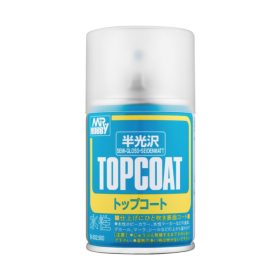   Mr. Hobby - Mr. Top Coat Semi-gloss spray B-502 (86ml) (Gunze) - lakk