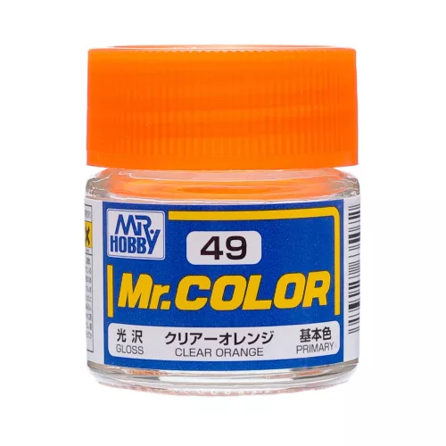 Mr. Hobby - Mr. Color Paint C-049 Clear Orange (10ml) (Gunze)