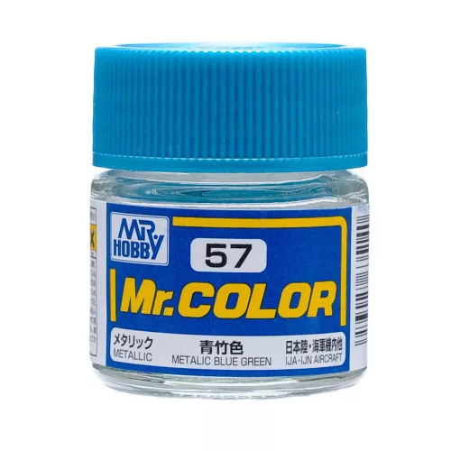Mr. Hobby - Mr. Color Paint C-057 Metallic Blue Green (10 ml) (Gunze)