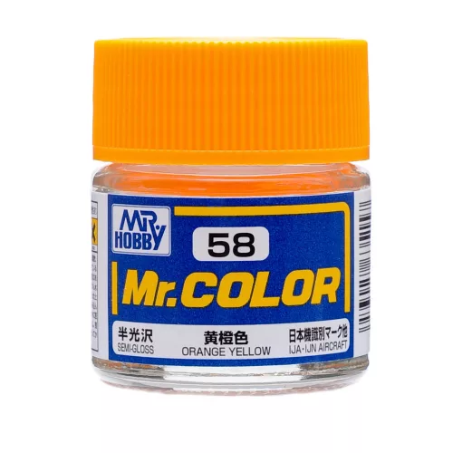 Mr. Hobby - Mr. Color Paint C-058 Orange Yellow (10 ml) (Gunze)