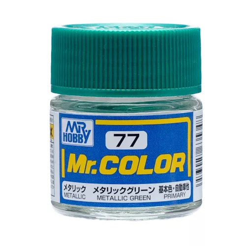 Mr. Hobby - Mr. Color Paint C-077 Metallic Green (10ml) (Gunze)