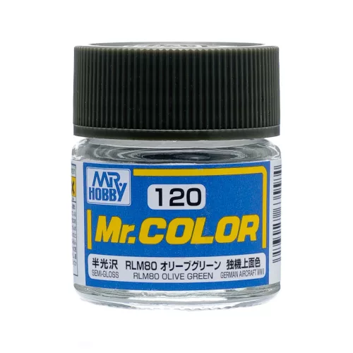 Mr. Hobby - Mr. Color Paint C-120 RLM80 Olive Green (10ml) (Gunze)